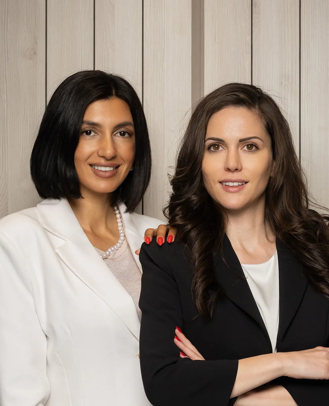 the two founders - bilyana and maria